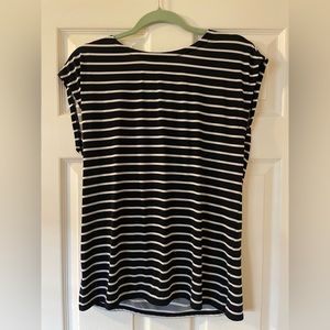 Anne Klein striped top, Size M